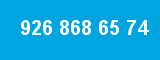 926 868 65 74